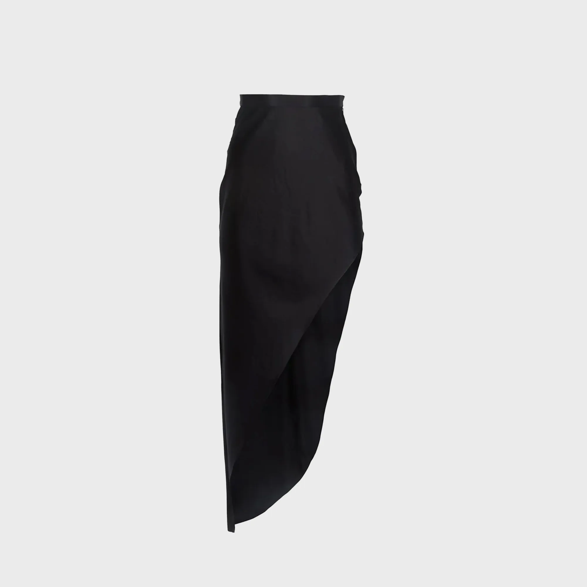 Fleur du Mal High Slit Skirt - Black sold by Kith