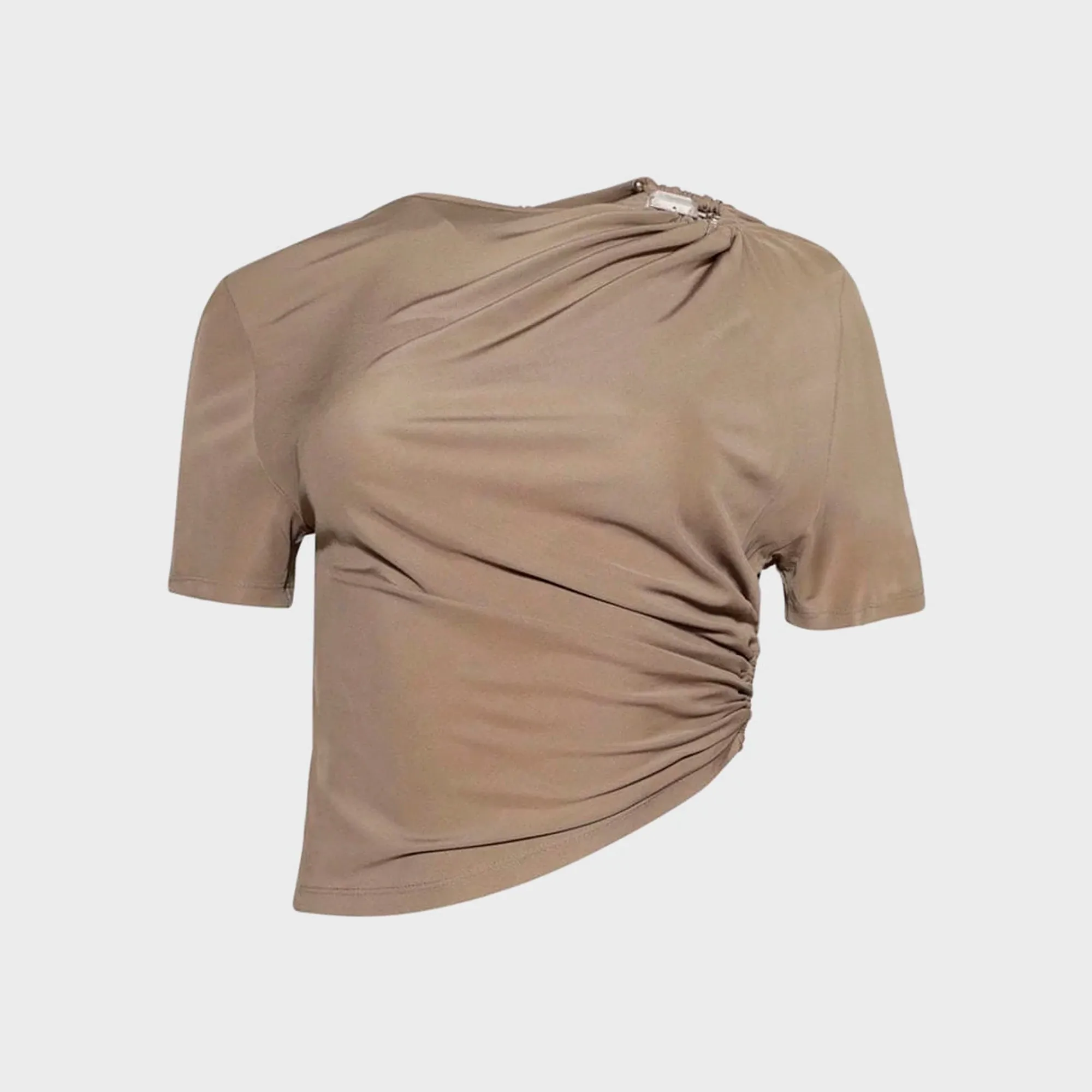 Christopher Esber Bezel Quartz Jersey Tee - Eucalyptus sold by Kith