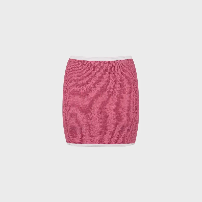 Hunza G Swim Skirt - Candy Pink sold by Kith