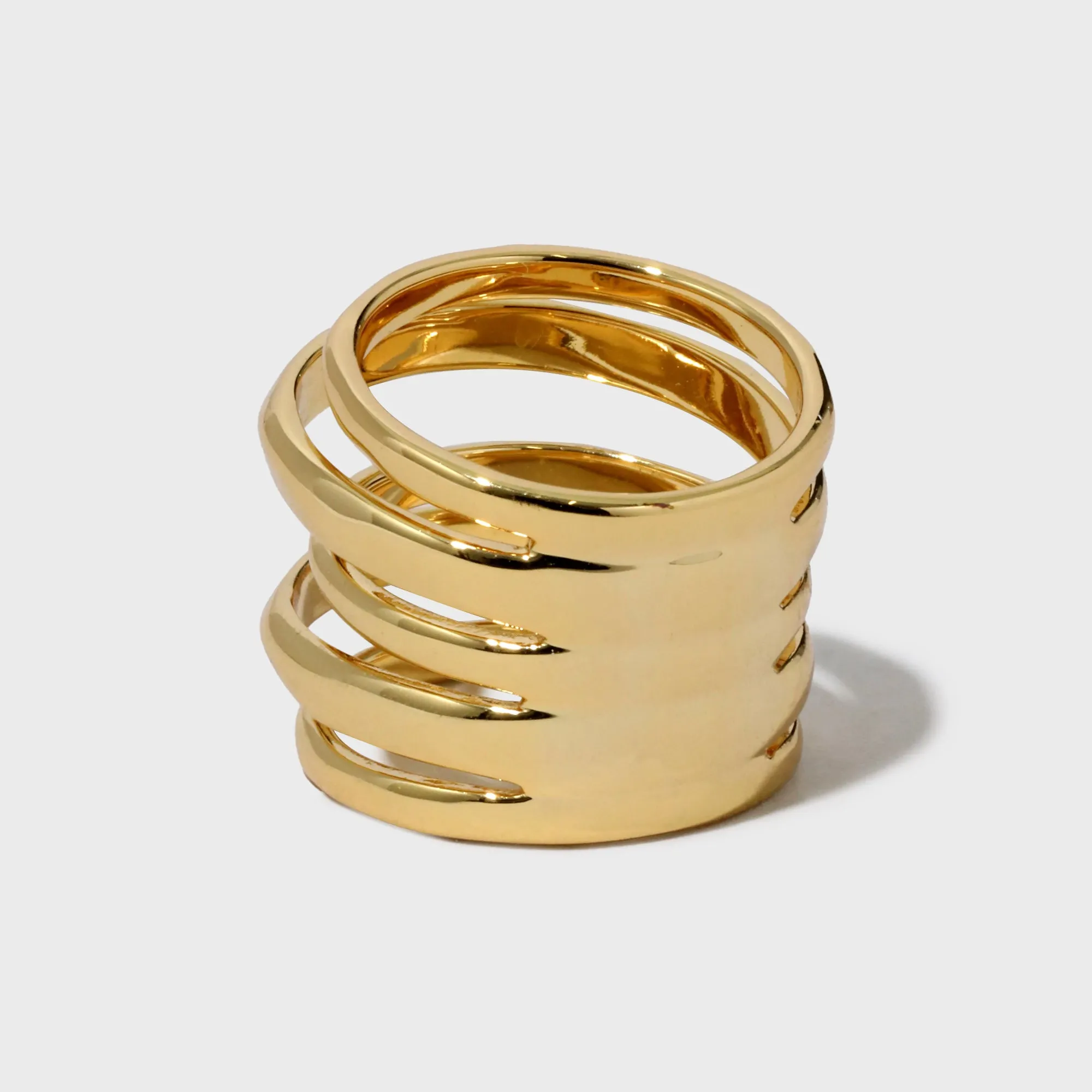 Alexis Bittar Layered Ring - Gold sold by Kith product image thumbnail 3