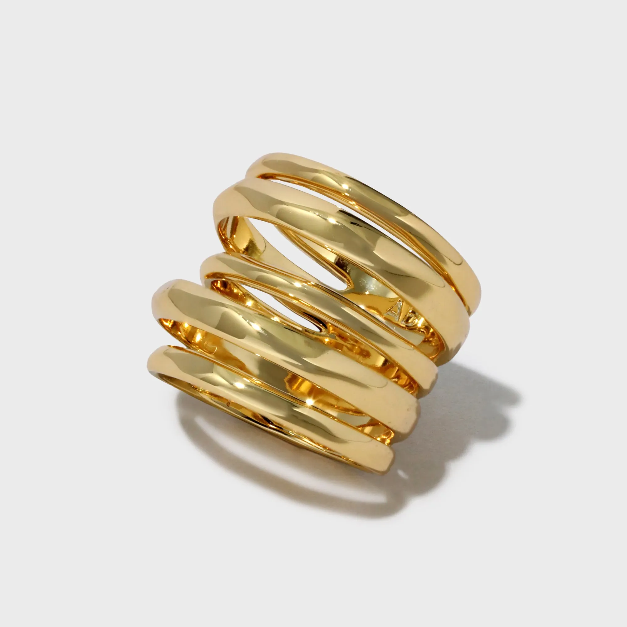 Alexis Bittar Layered Ring - Gold sold by Kith product image thumbnail 2