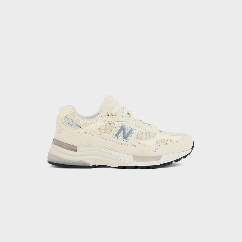New Balance Made in USA 992 - Calcium / Raw Cashew sold by Kith