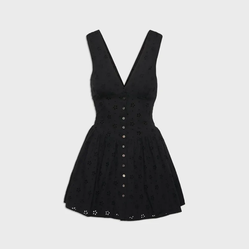 Frankies Bikinis Marley Eyelet Mini Dress - Eclipse made by Frankie's Bikinis