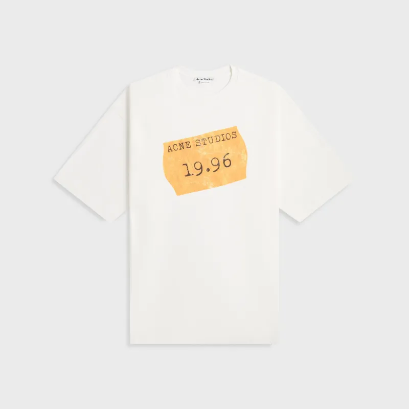 Acne Studios Tee - Optic White sold by Kith