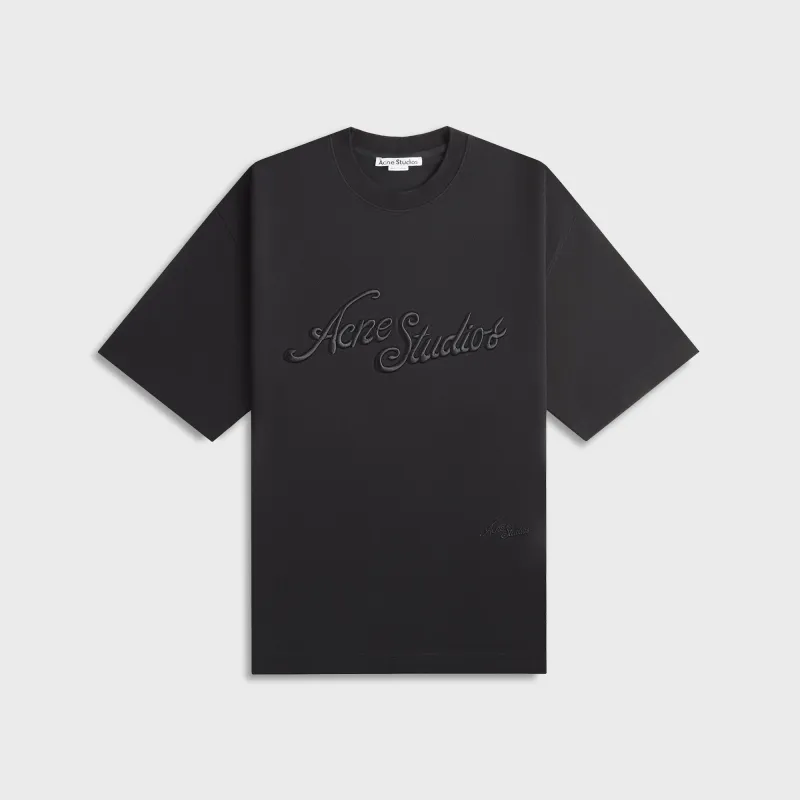 Acne Studios Tee - Faded Black sold by Kith