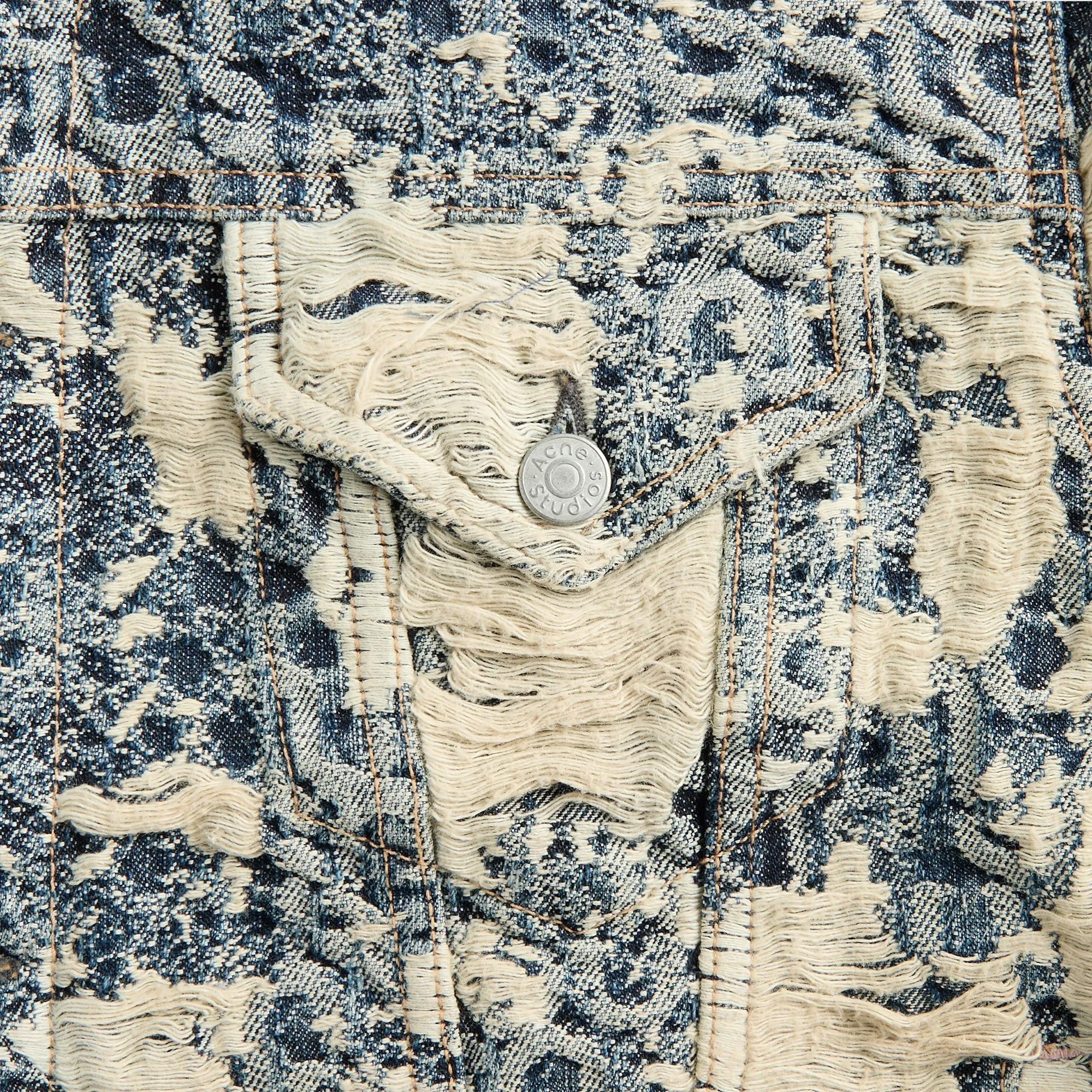 Acne Studios Denim Jacket - Mid Blue sold by Kith product image thumbnail 3