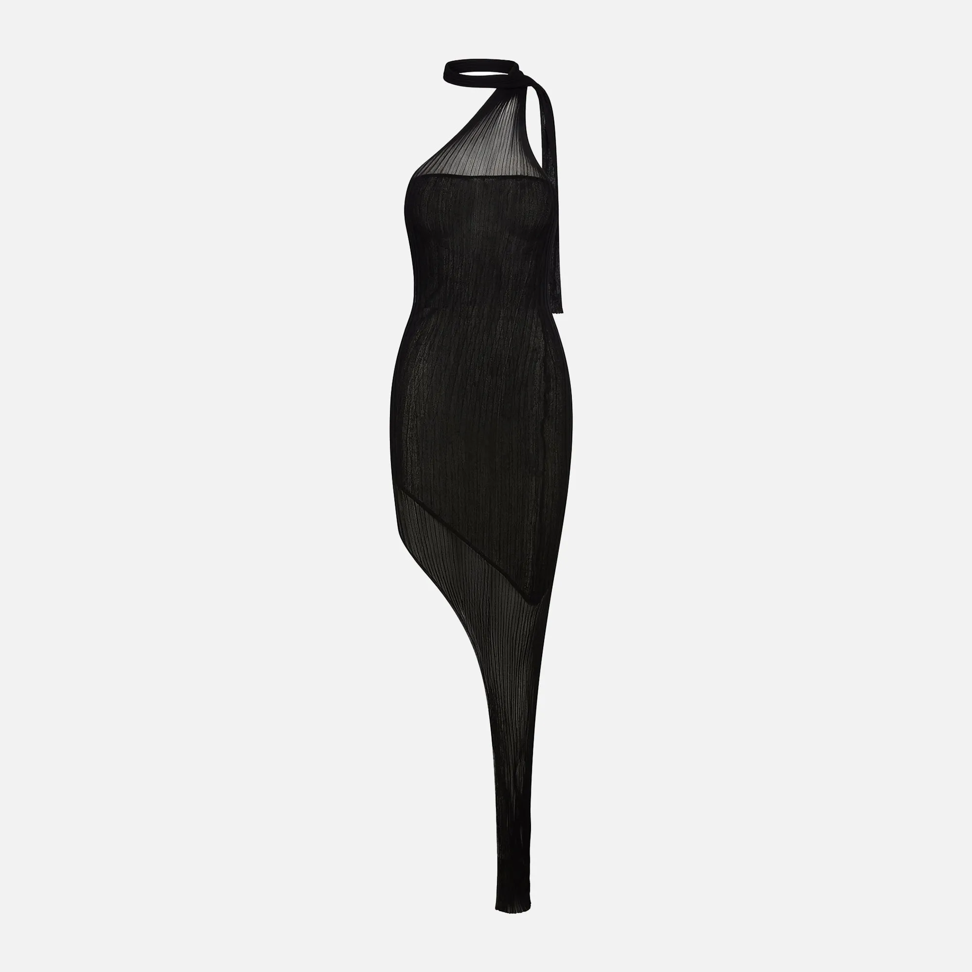 Aya Muse Larsen Dress - Black sold by Kith