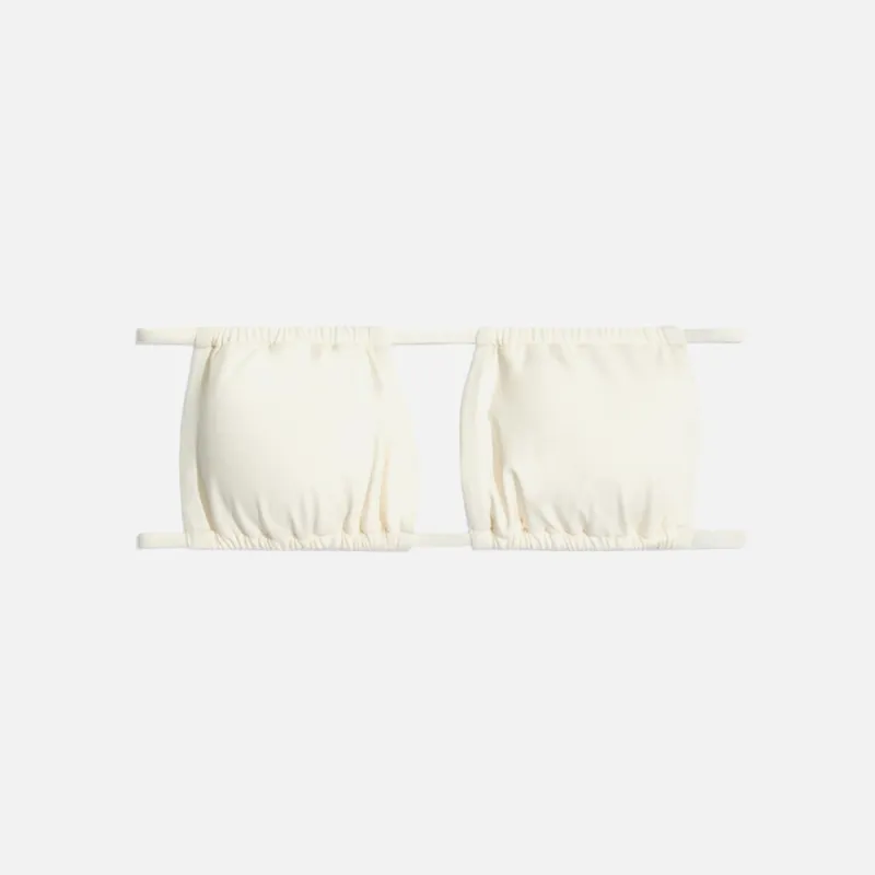 We Wore What Ruched Bandeau Top - Off White sold by Kith