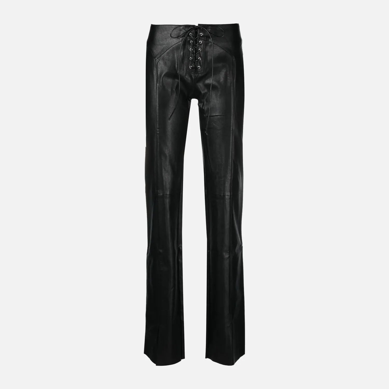 Miaou Element Lace Up Pant - Black sold by Kith