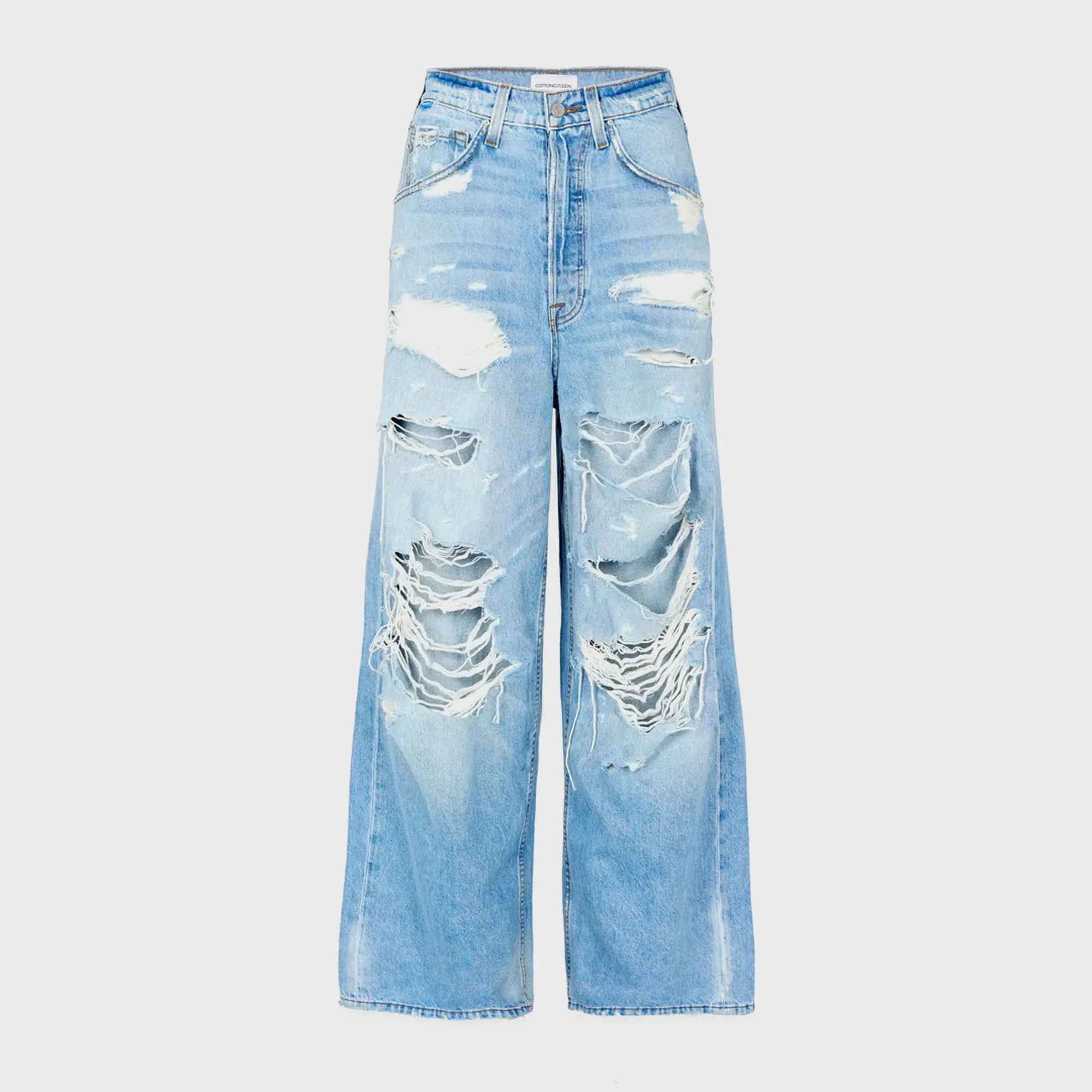 Cotton Citizen The Baggy Jean - Swall Destroyed sold by Kith