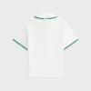 Kith Women for Wilson Essex Sweater Polo - White sold by Kith