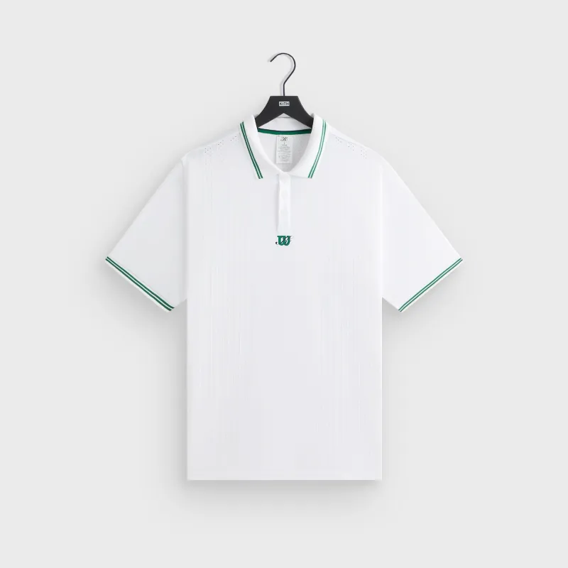 Kith for Wilson Renshaw Court Polo - White sold by Kith