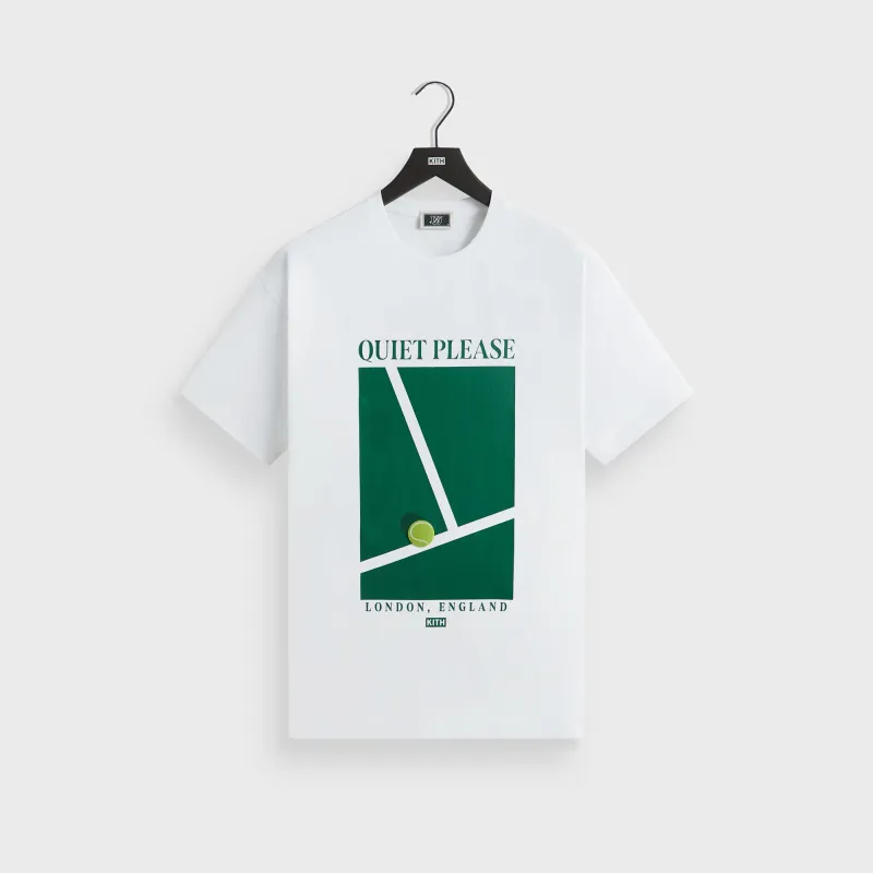 Kith for Wilson Court Tee - White sold by Kith