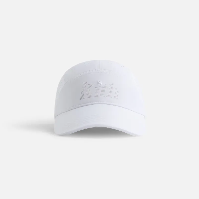 Kith for Wilson Ultra Lightweight Tennis Cap - White sold by Kith