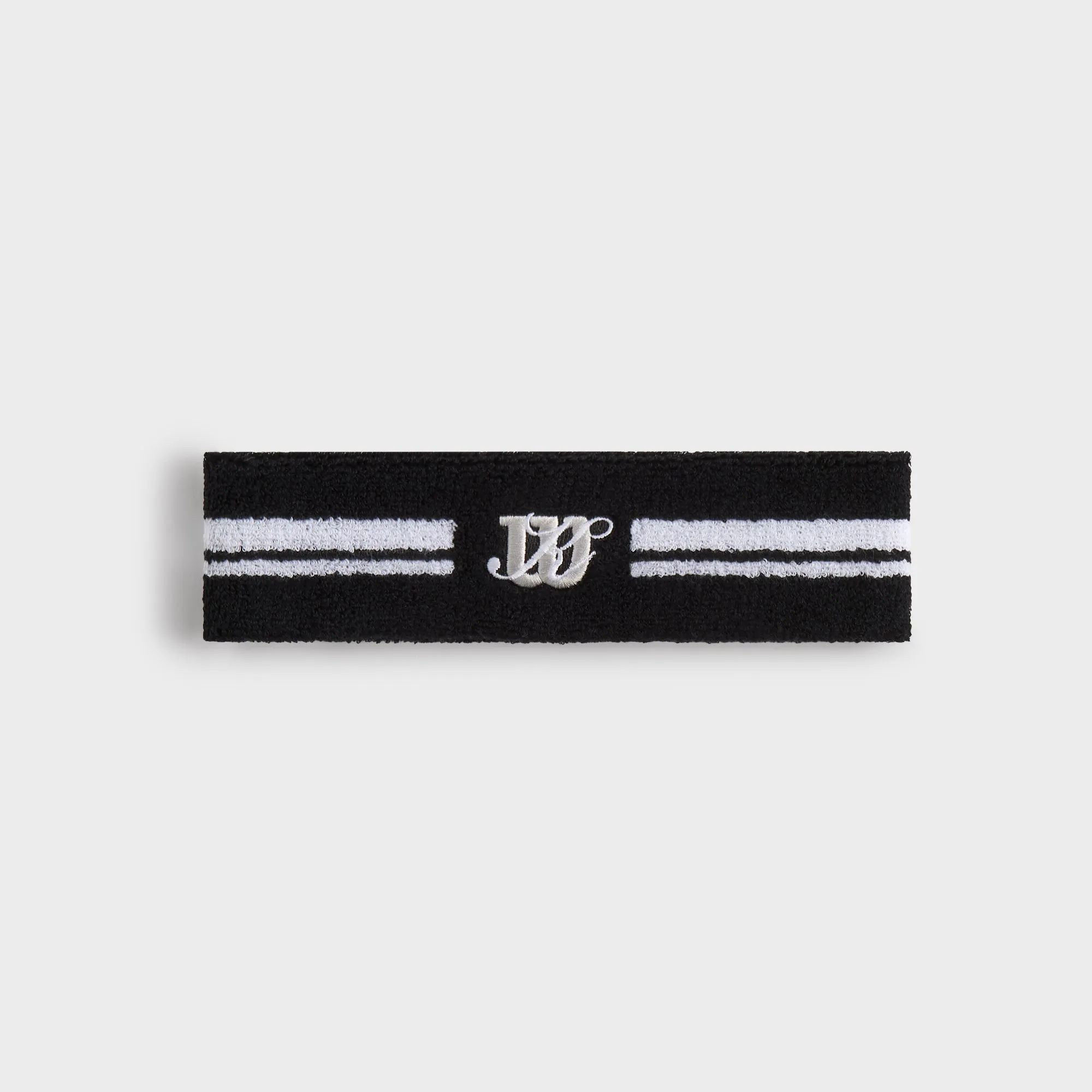 Kith for Wilson Terry Stripe Headband - Black sold by Kith