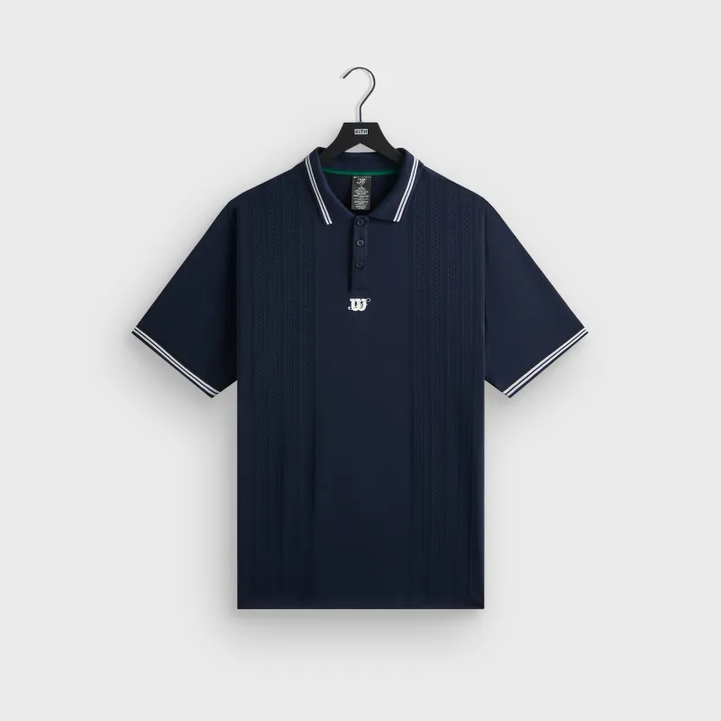 Kith for Wilson Renshaw Court Polo - Nocturnal sold by Kith