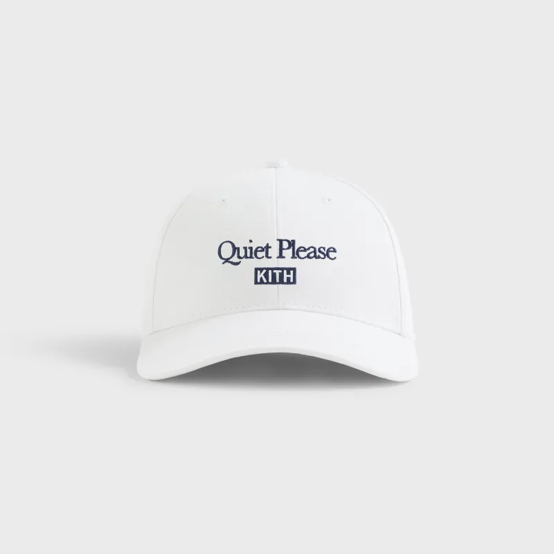 Kith for Wilson Twill Aaron Cap - White sold by Kith