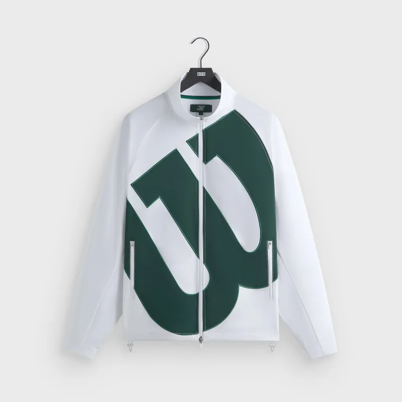 Kith for Wilson Track Jacket - White sold by Kith