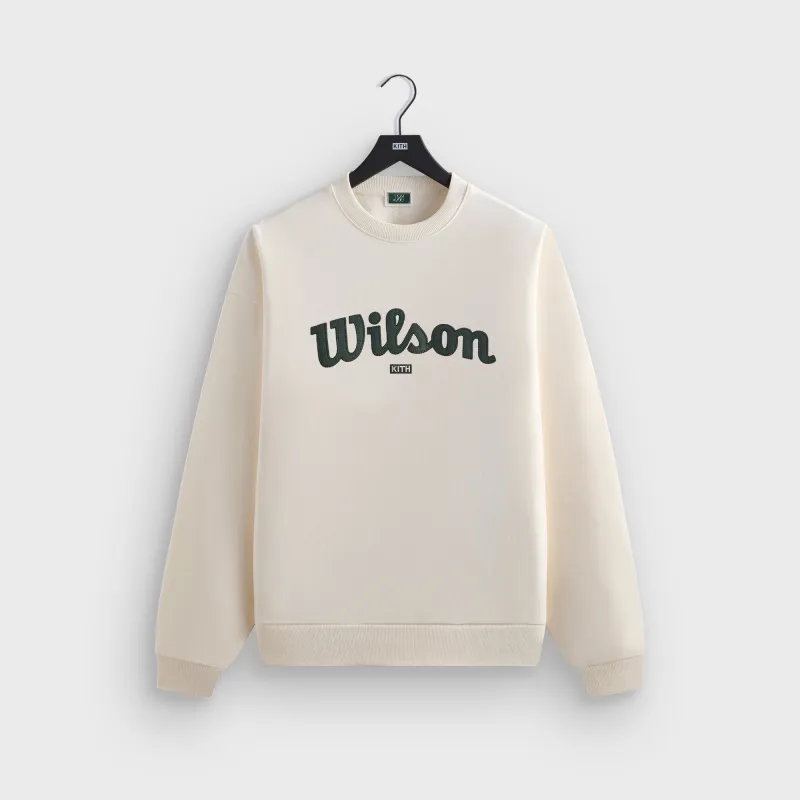 Kith for Wilson Nelson Crewneck - Sandrift sold by Kith