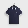 Kith for Wilson V-Neck Polo - Nocturnal sold by Kith