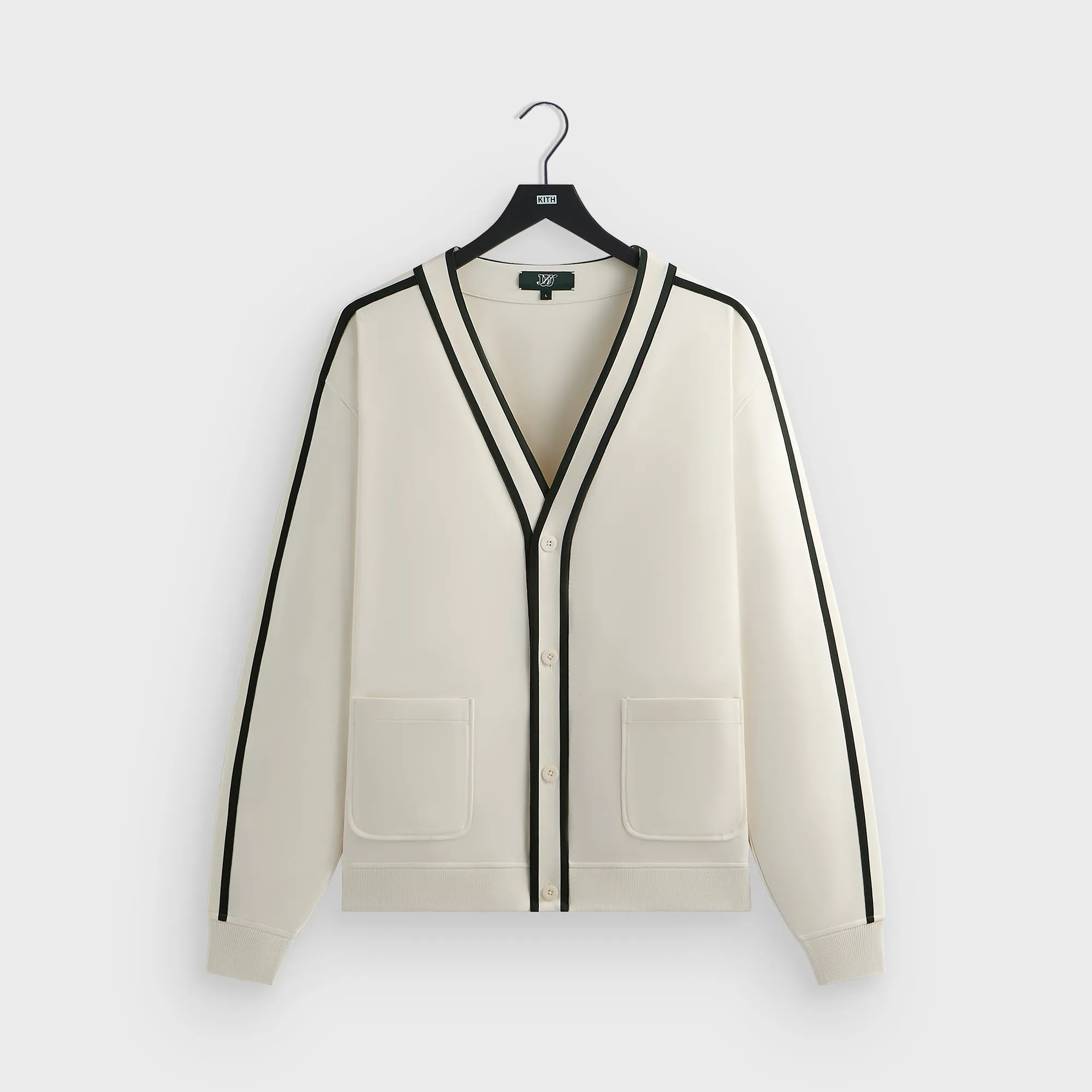 Kith for Wilson Track Cardigan - Sandrift sold by Kith