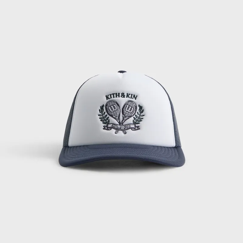 Kith for Wilson Polyfoam Nolan Trucker Hat - Nocturnal sold by Kith