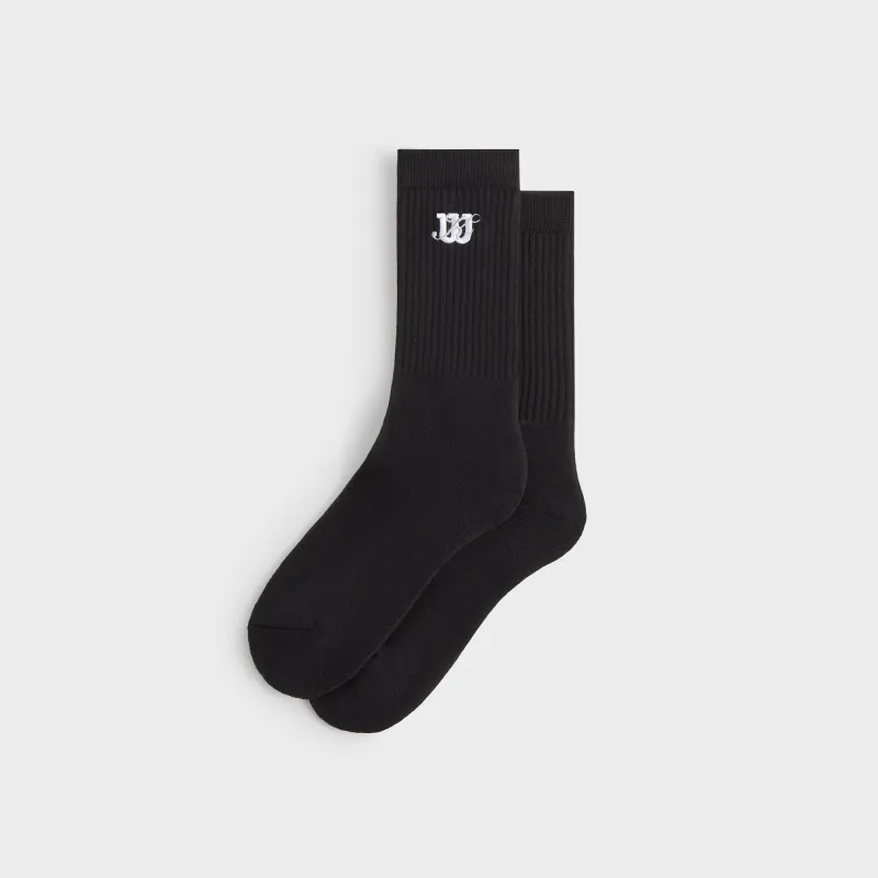 ★24SS 最新作★Kith Butterfly Box Logo Mid Crew Socks ☆24SS 最新作☆Kith Butterfly Box Logo Mid Crew Socks (KITH