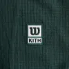 Kith for Wilson Dobby Zip Up Shirt - Stadium sold by Kith