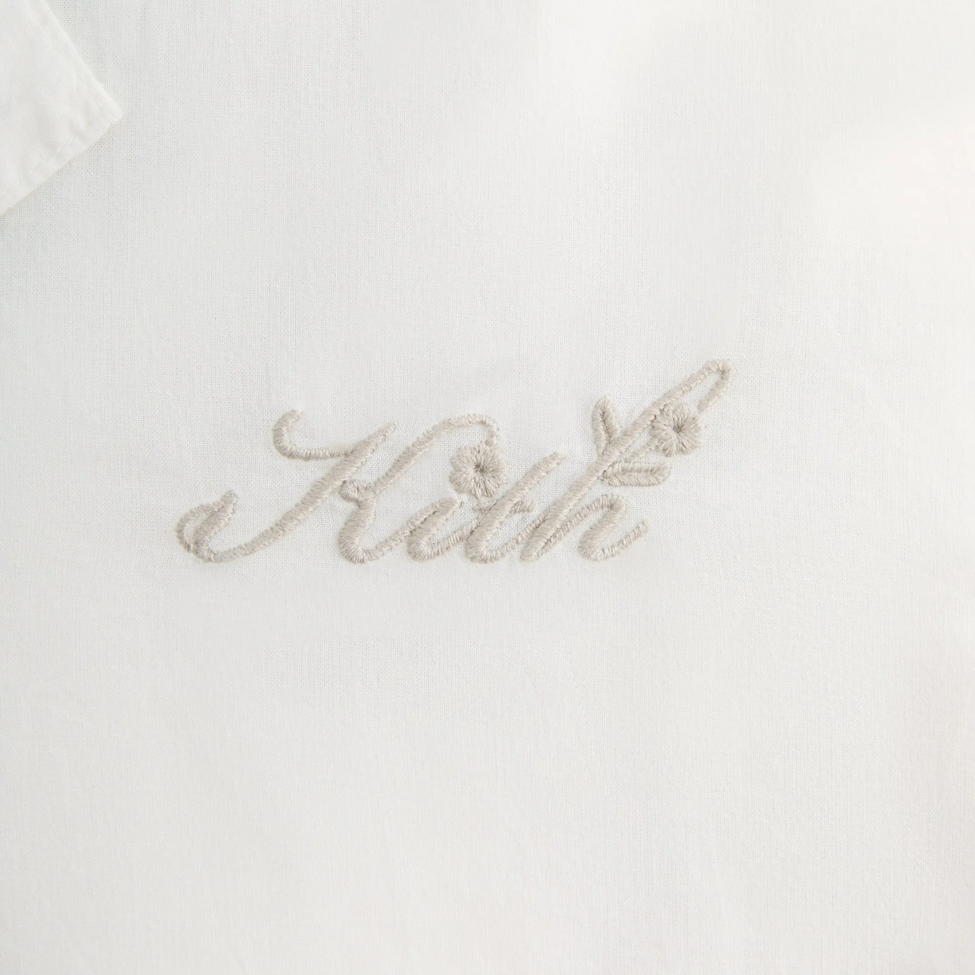 Kith for Wilson Embroidered Mesh Reade Shirt - White sold by Kith product image thumbnail 3