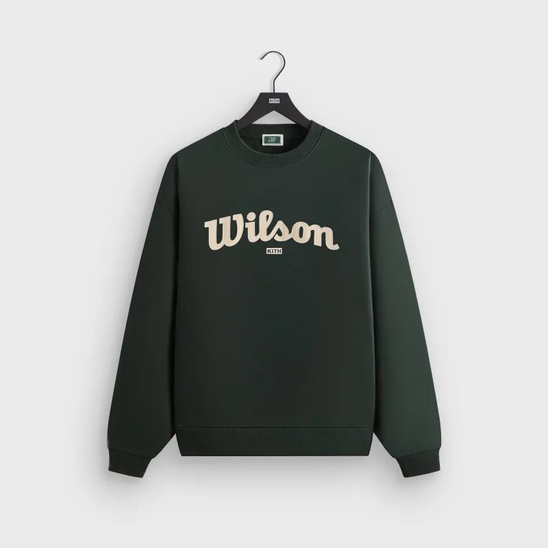 ☆ KITH x WILSON vintage Hoodie コラボパーカー ☆ Kith for Wilson Vintage Multicolor Hoodie - Black | Parallel