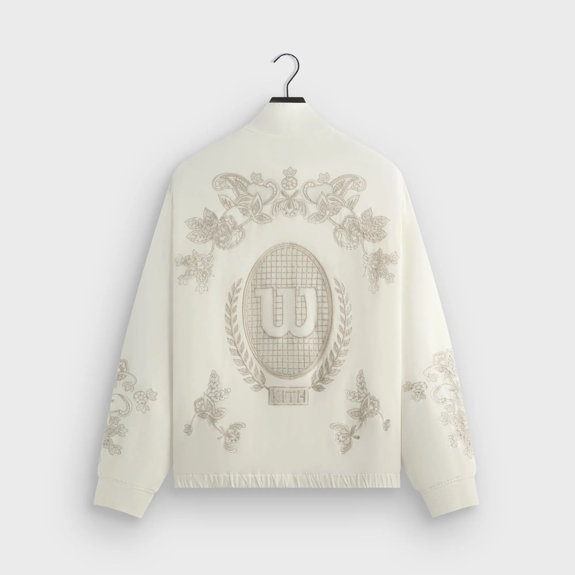 Kith for Wilson Embroidered Mesh Track Jacket - White sold by Kith product image thumbnail 2