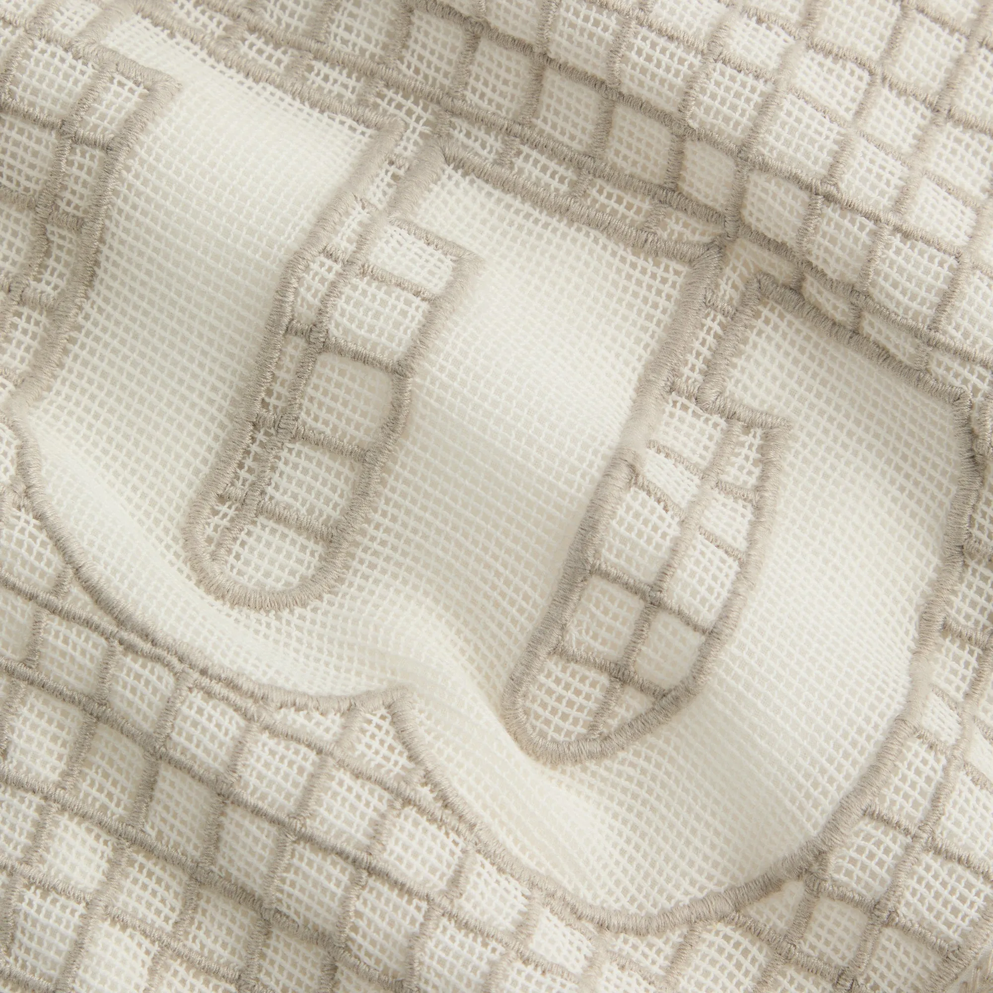 Kith for Wilson Embroidered Mesh Track Jacket - White sold by Kith product image thumbnail 5