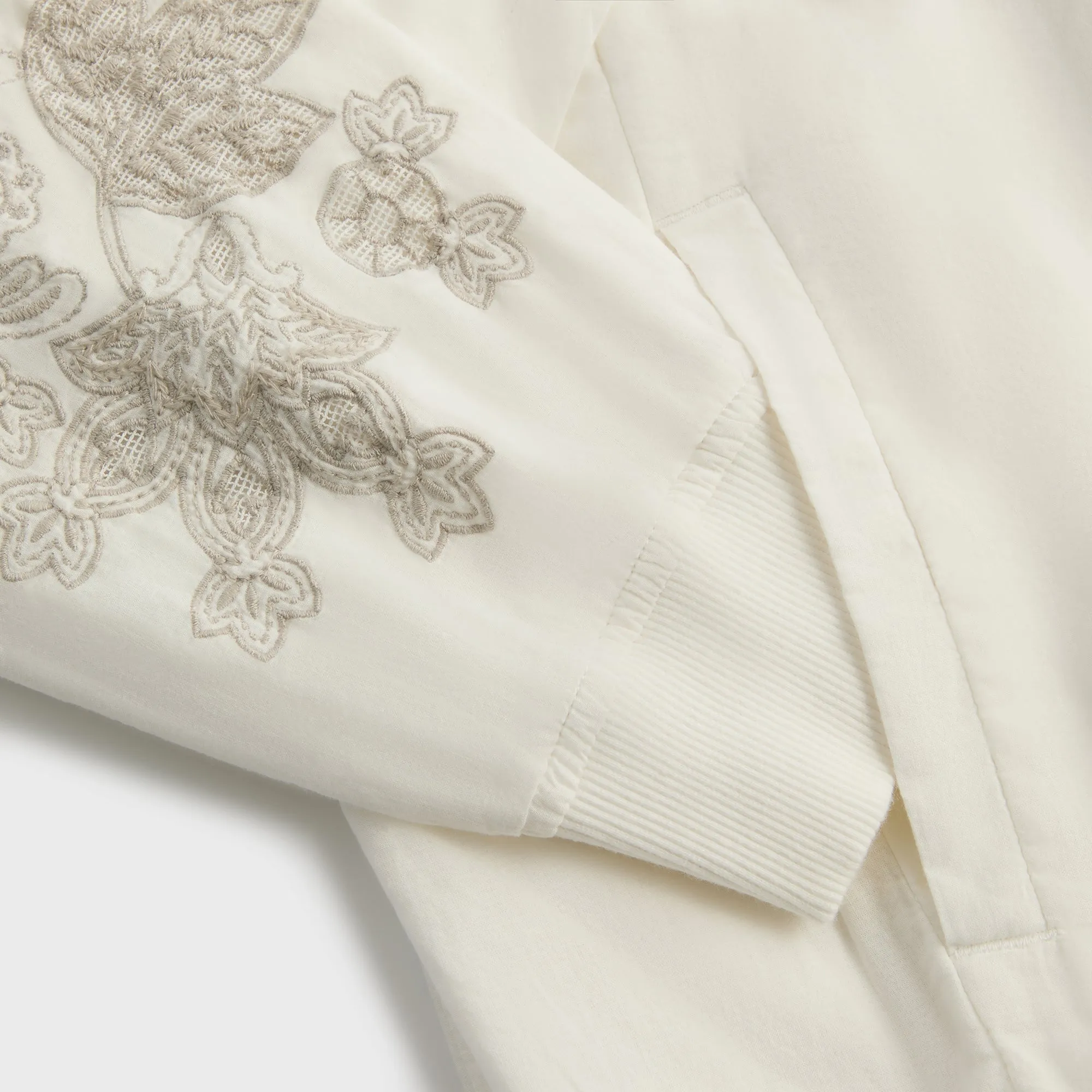 Kith for Wilson Embroidered Mesh Track Jacket - White sold by Kith product image thumbnail 3