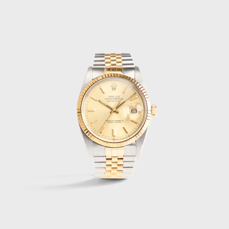 Wind Vintage Rolex Two-Tone Datejust 16013 Unpolished sold by Kith