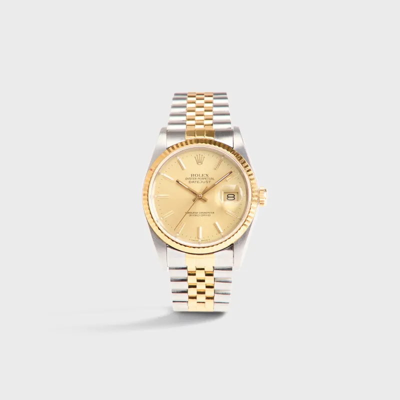 Wind Vintage Rolex Two-Tone Datejust Ref 16233 Unpolished sold by Kith
