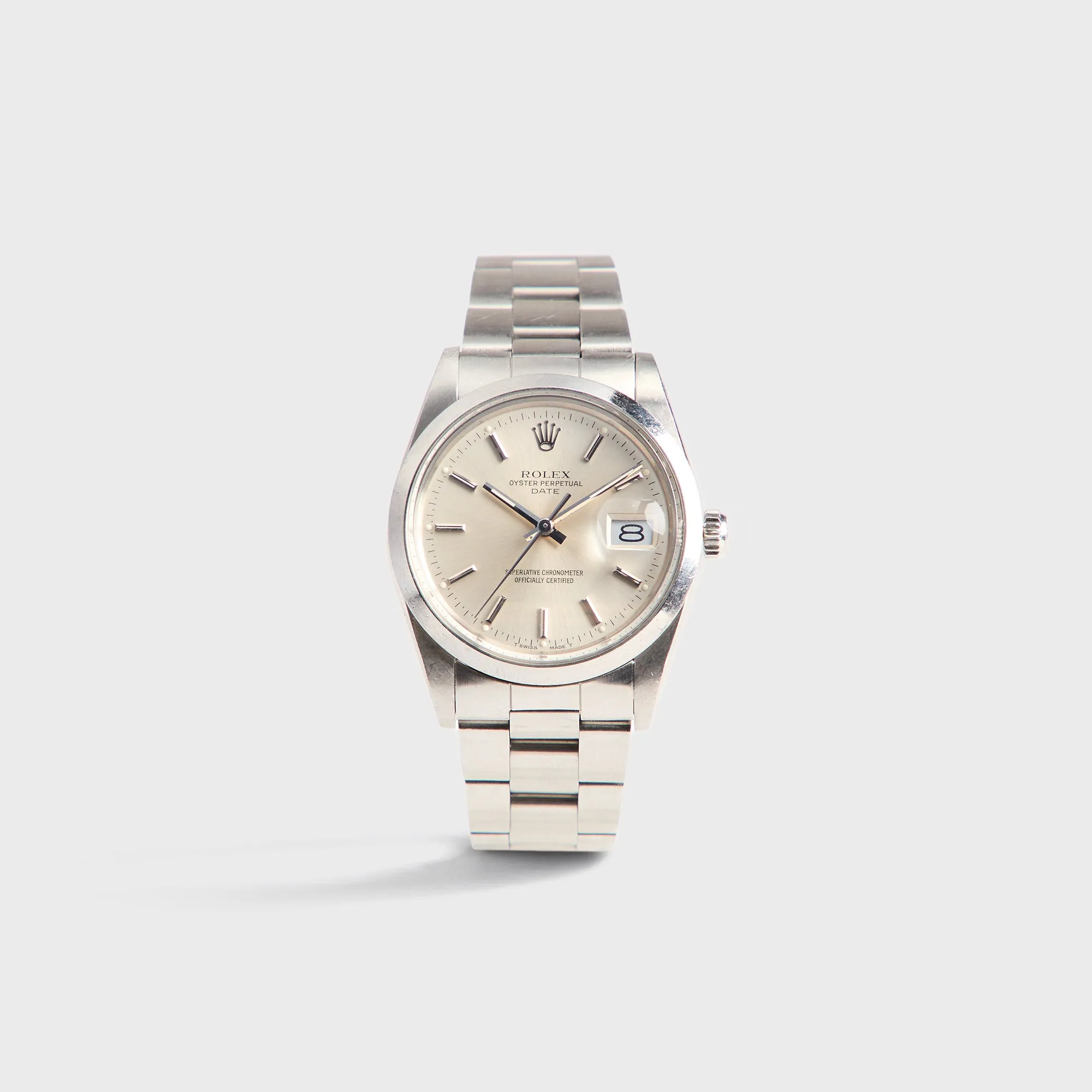 Wind Vintage Rolex Date Reference 15000 - Unpolished / Silver Dial sold by Kith