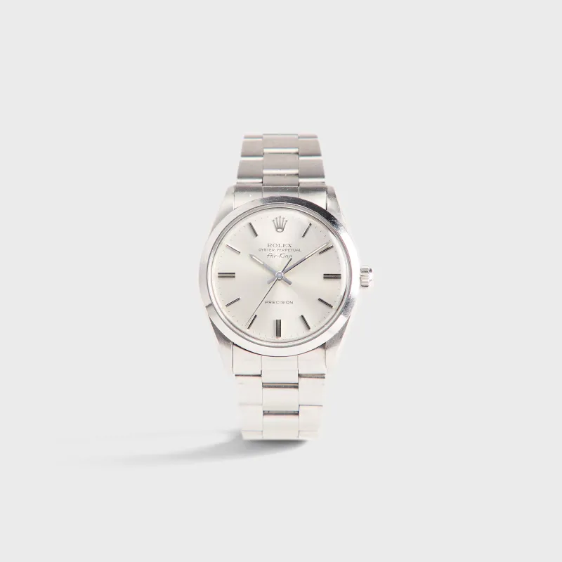 Wind Vintage Rolex Air-King Sliver Dial Reference 5500 Unpolished sold by Kith