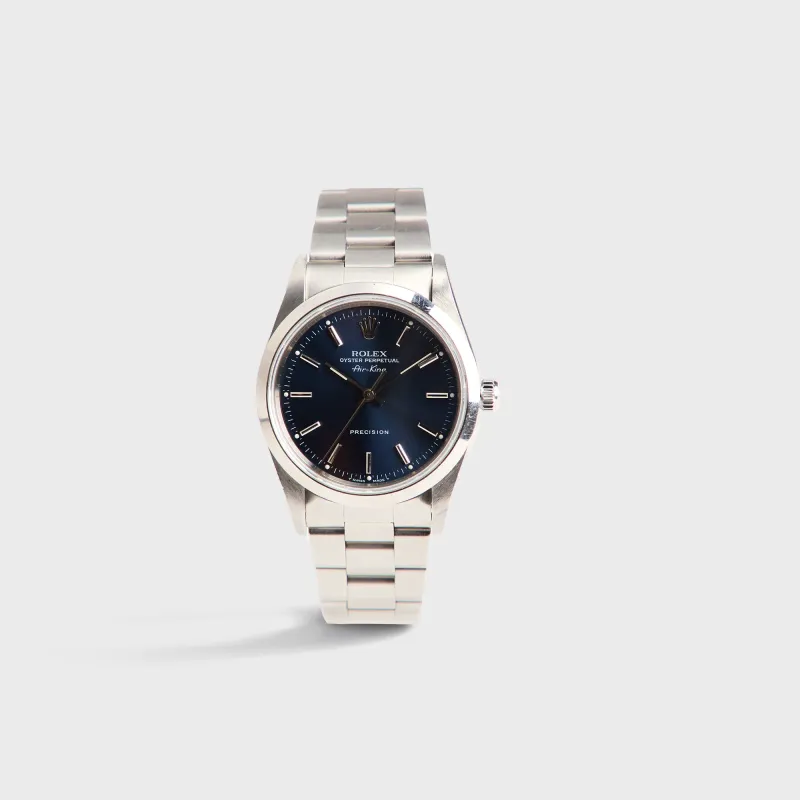 Wind Vintage Rolex Air-King Reference Blue Dial 14000 Unpolished sold by Kith