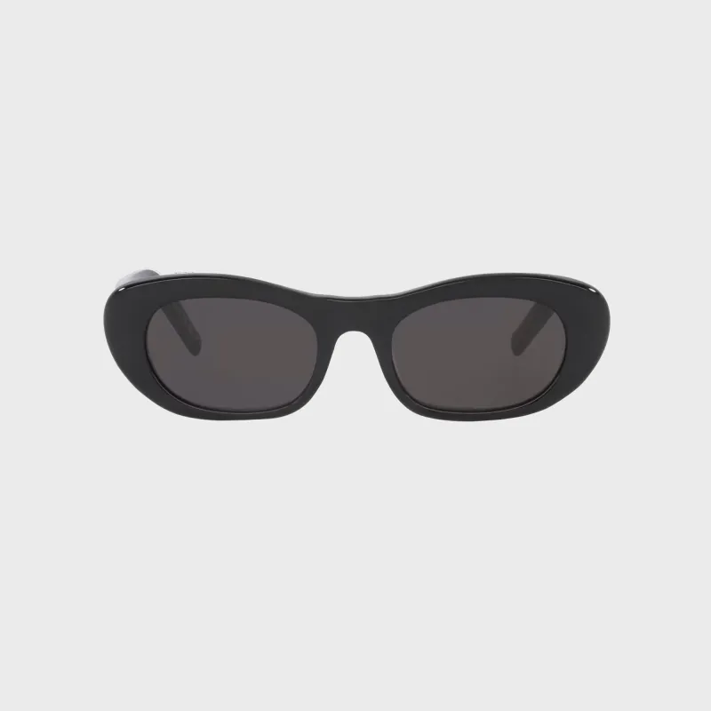 Saint Laurent Shade-001 53 Sunglasses - Black sold by Kith