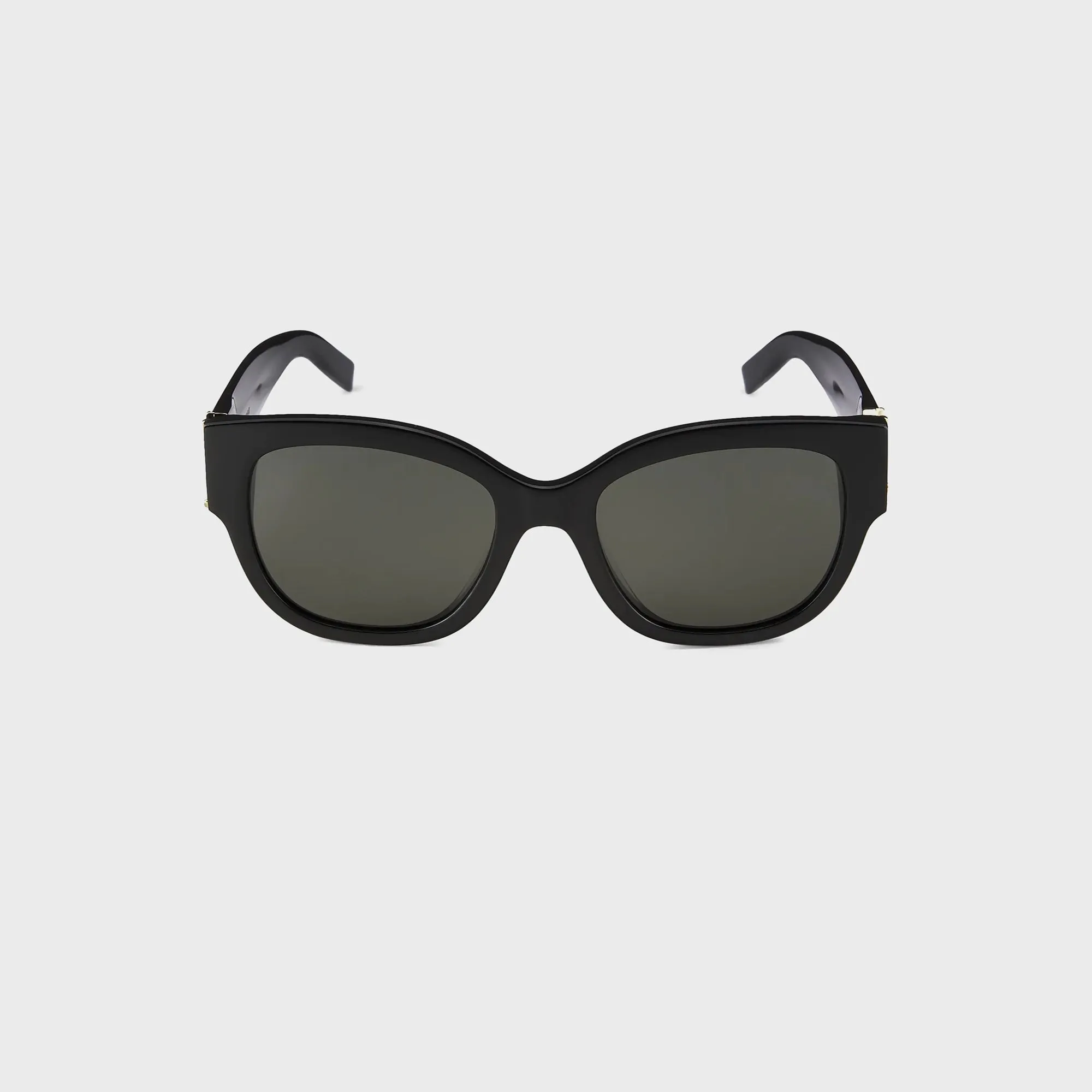 Saint Laurent 56 Sunglasses - Black / Grey sold by Kith