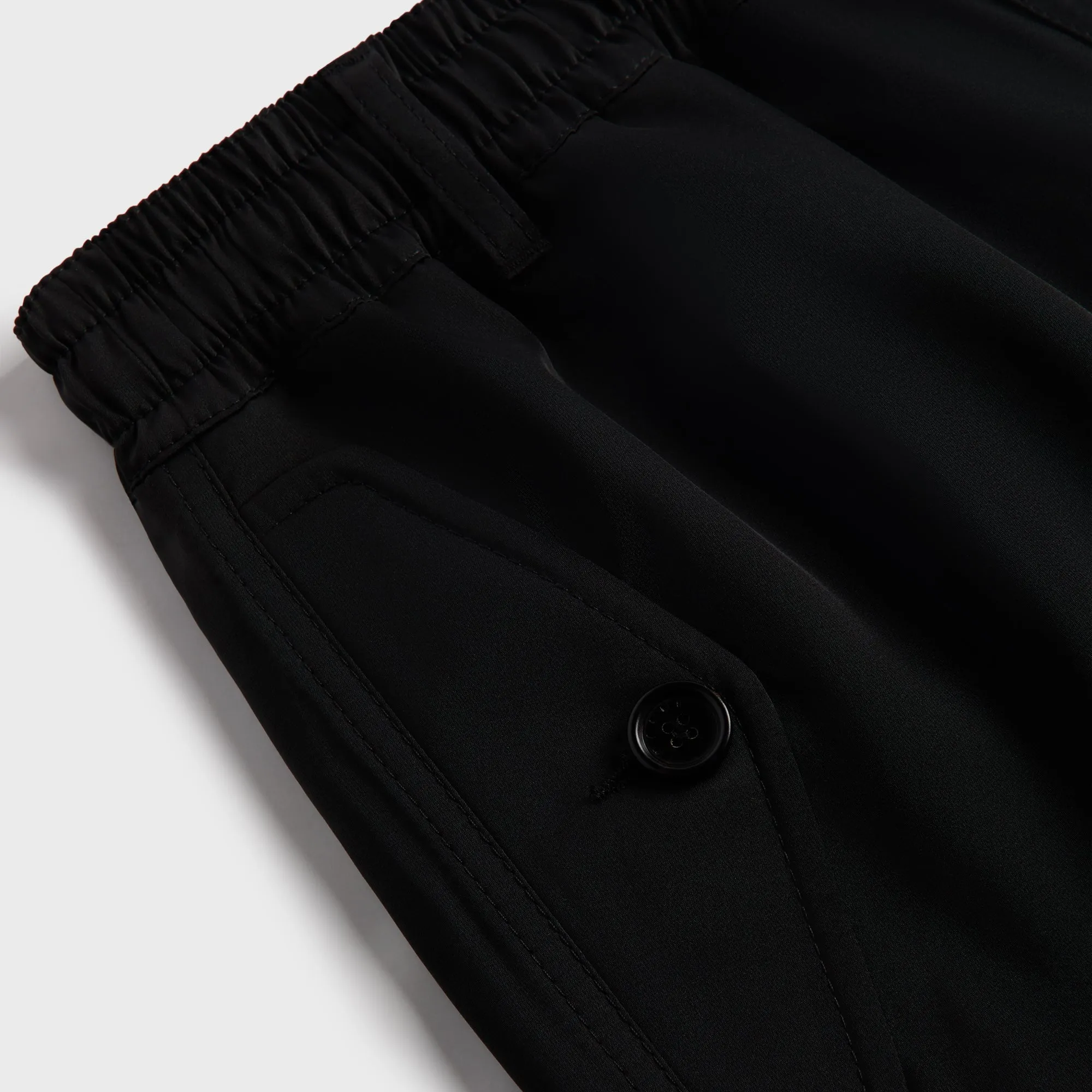 Marni Taffeta Drawstring Cargo Workwear Gabardine Pant - Black sold by Kith product image thumbnail 3