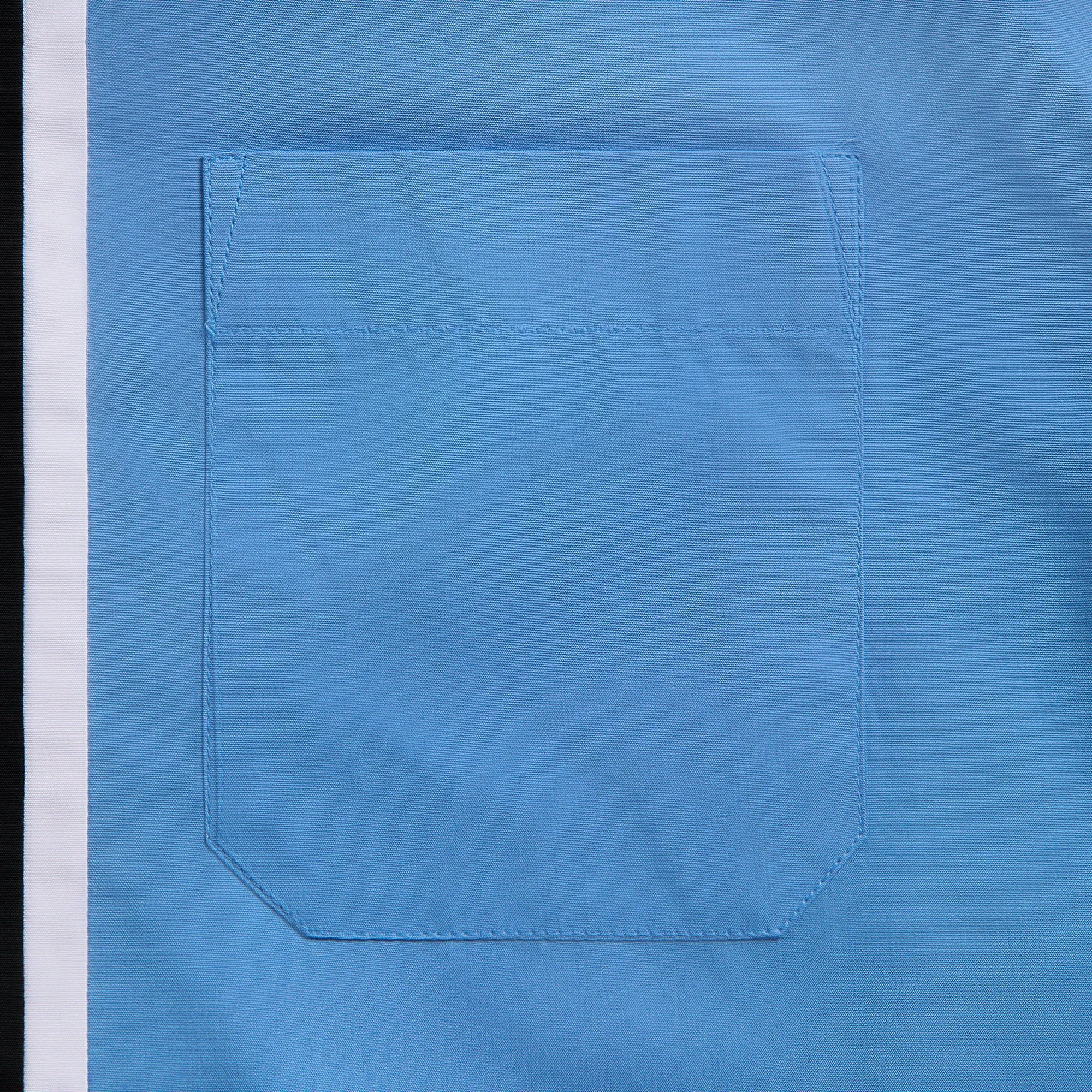 Marni Organic Cotton Poplin Short-Sleeved Bowling Shirt - Sapphire Blue sold by Kith product image thumbnail 5