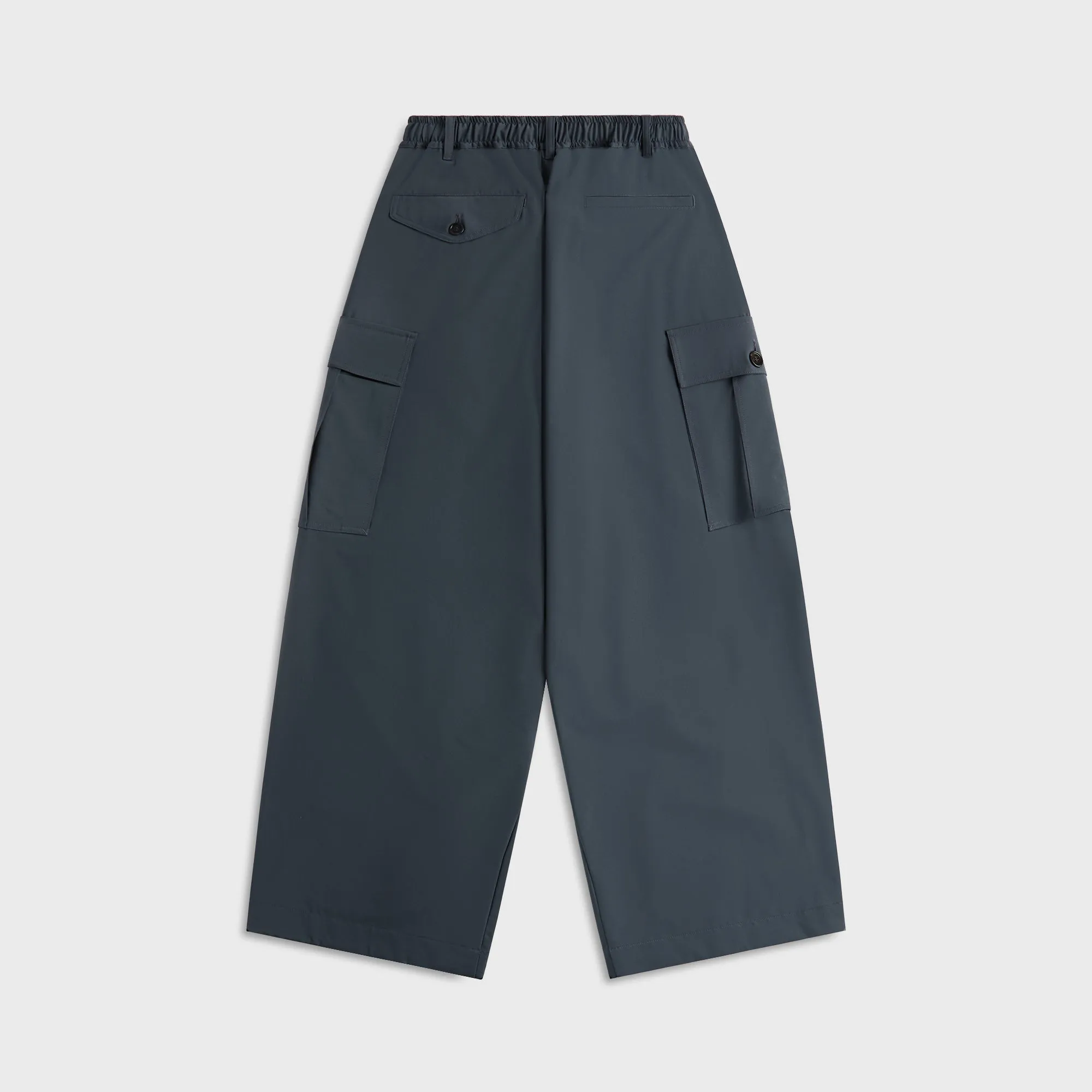 Marni Light Wool Blend Drawstring Cargo Workwear Pants - Dark Ash sold by Kith product image thumbnail 2