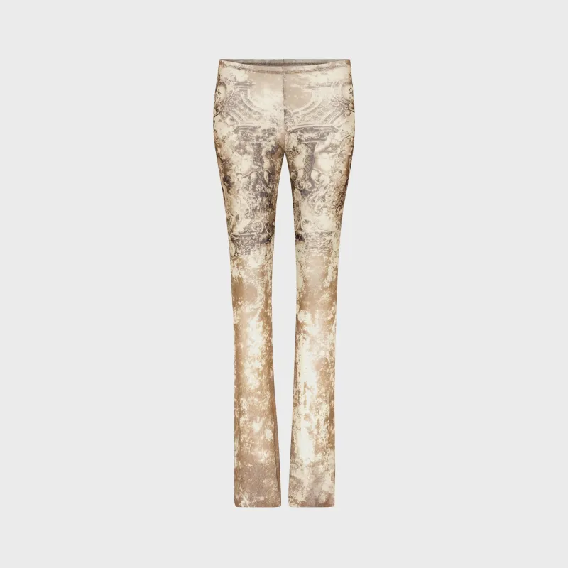 Jean Paul Gaultier Mesh Trouser - Printed Médaillon sold by Kith