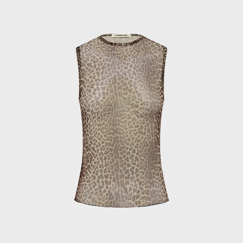 It's Now Cool The Mesh Tank - Wildcat sold by Kith