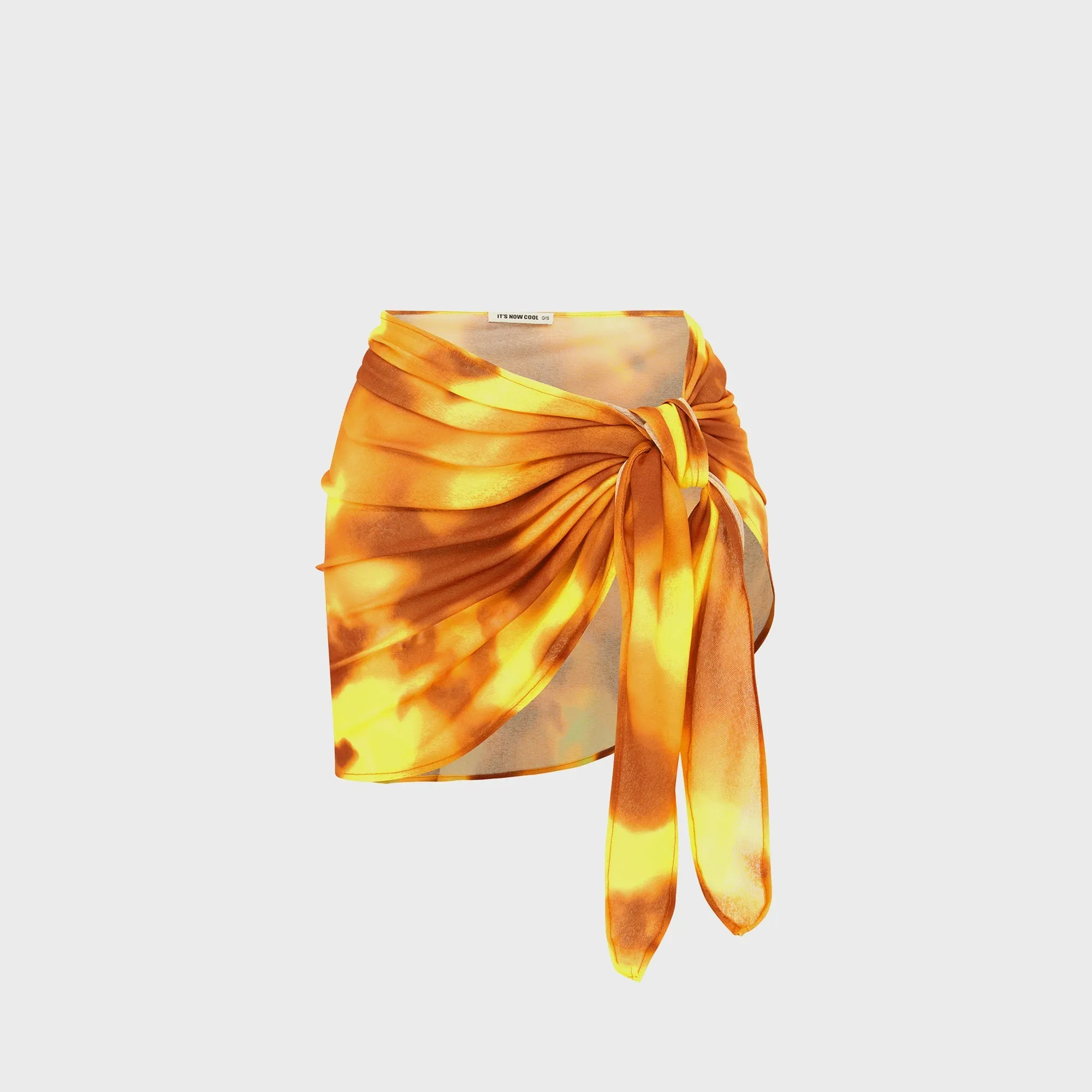 It's Now Cool The Mesh Sarong - Ablaze sold by Kith