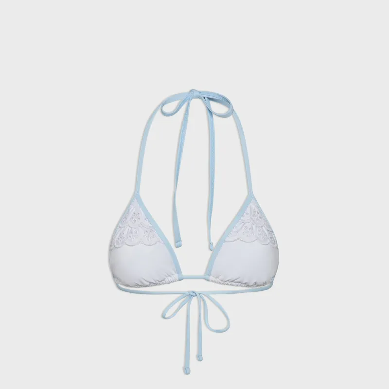 Frankies Bikinis Nick Top - Spring Cloud sold by Kith