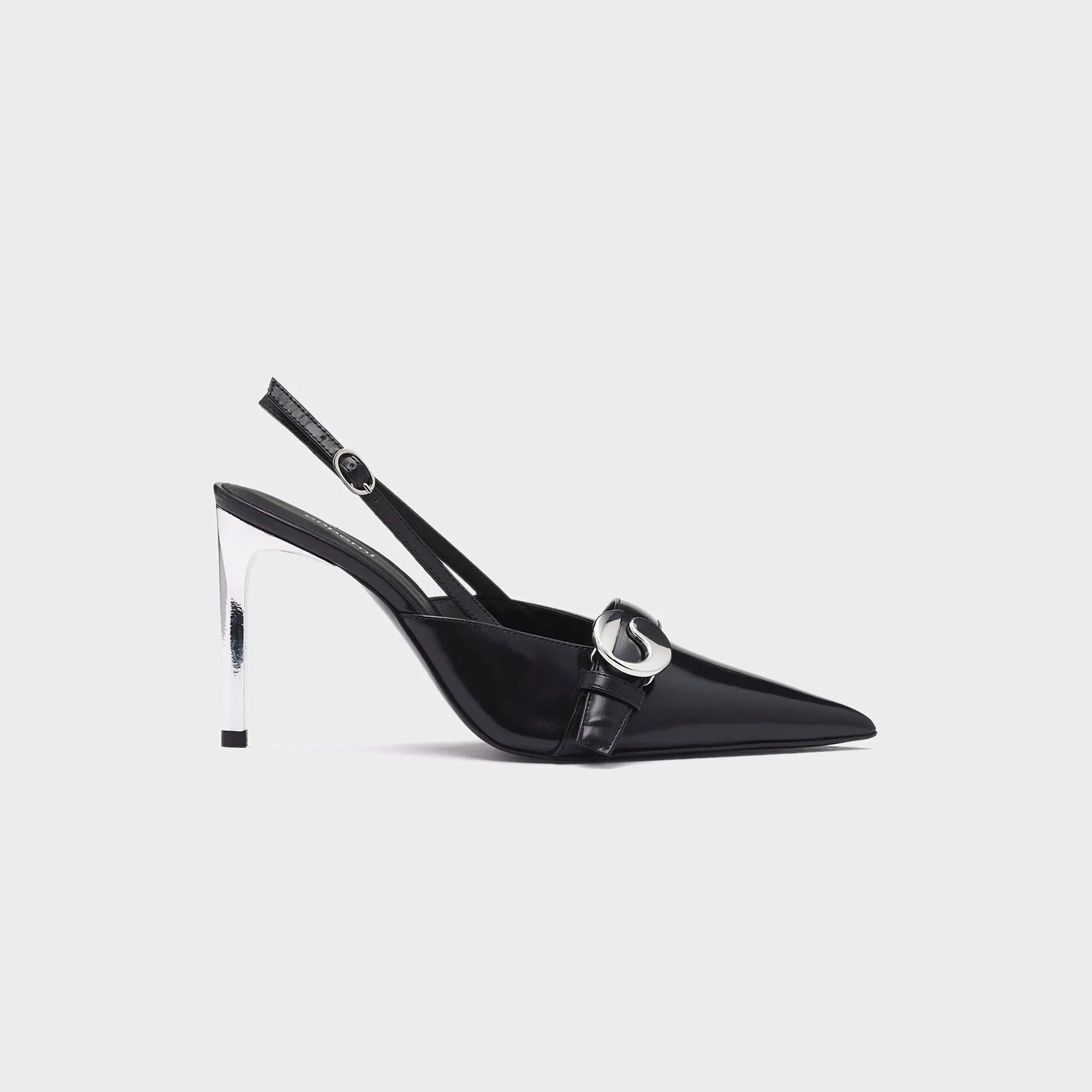 Coperni Slingback Belt Heel - Black sold by Kith