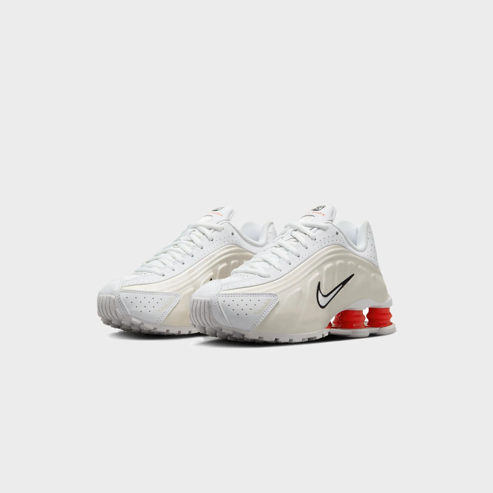 Nike Shox R4 - White / Phantom / Picante Red sold by Kith product image thumbnail 2
