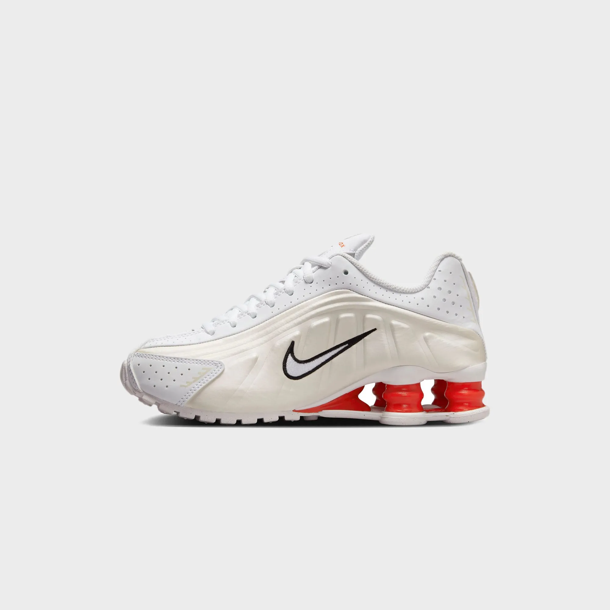 Nike Shox R4 - White / Phantom / Picante Red sold by Kith product image thumbnail 3